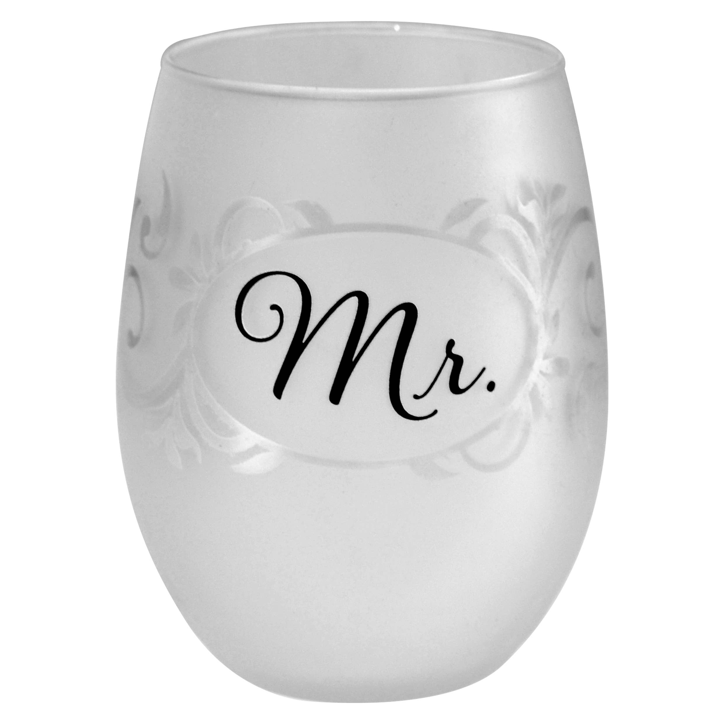 Mr. & Mrs. Stemless - Set of 2