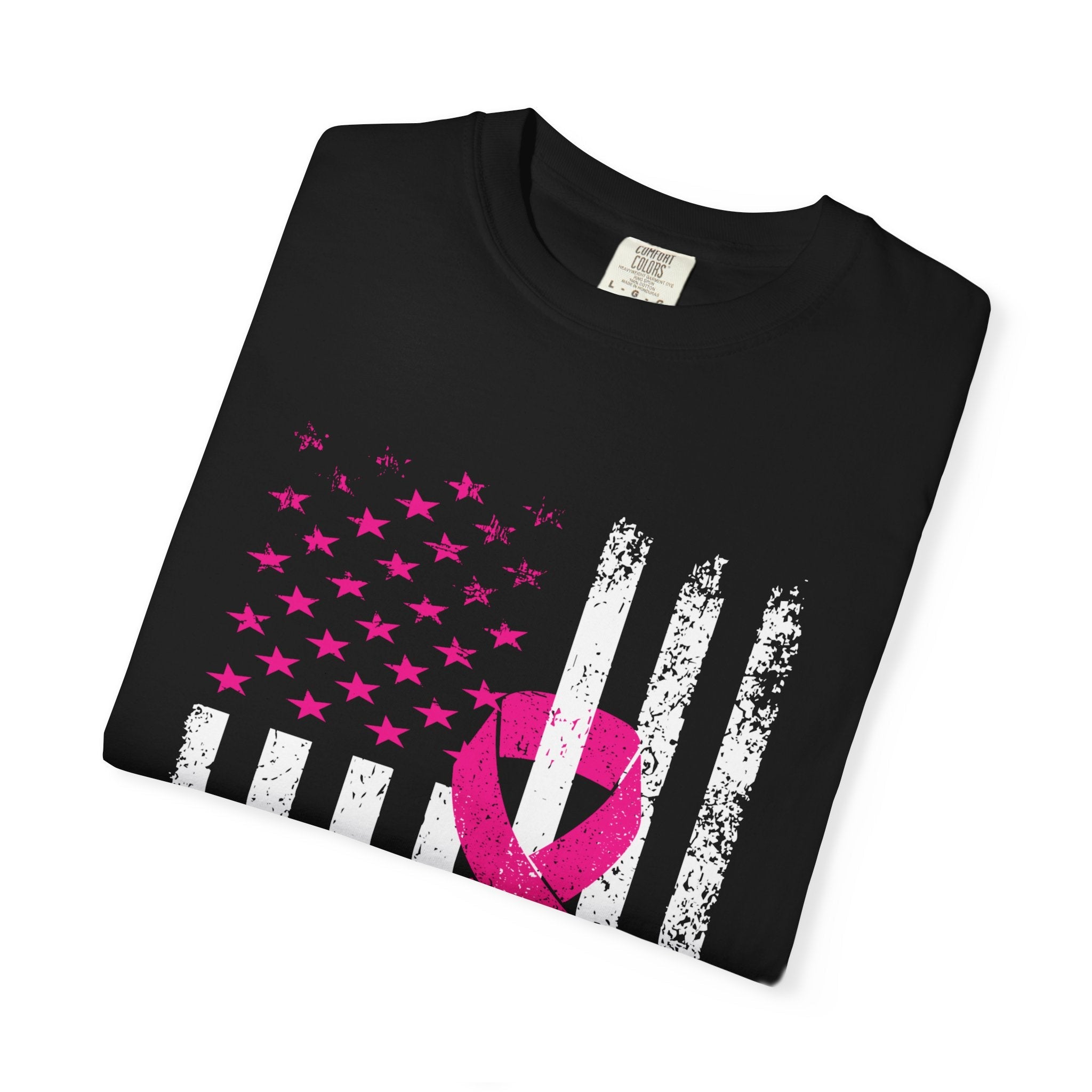 Unisex Breast Cancer Awareness Flag Tee