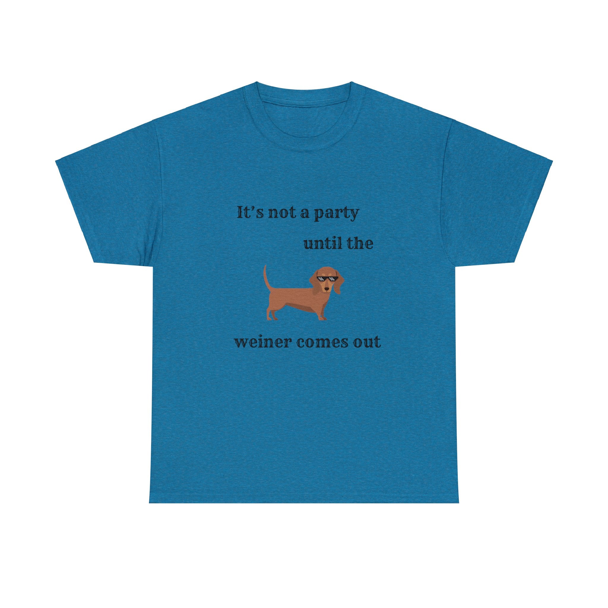 Dachshund Weiner Party Short Sleeve Tee
