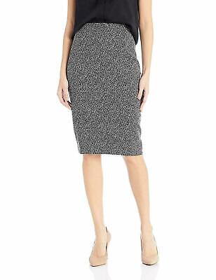 Kasper Womens Jacquard Slim Pencil Skirt, Size 10