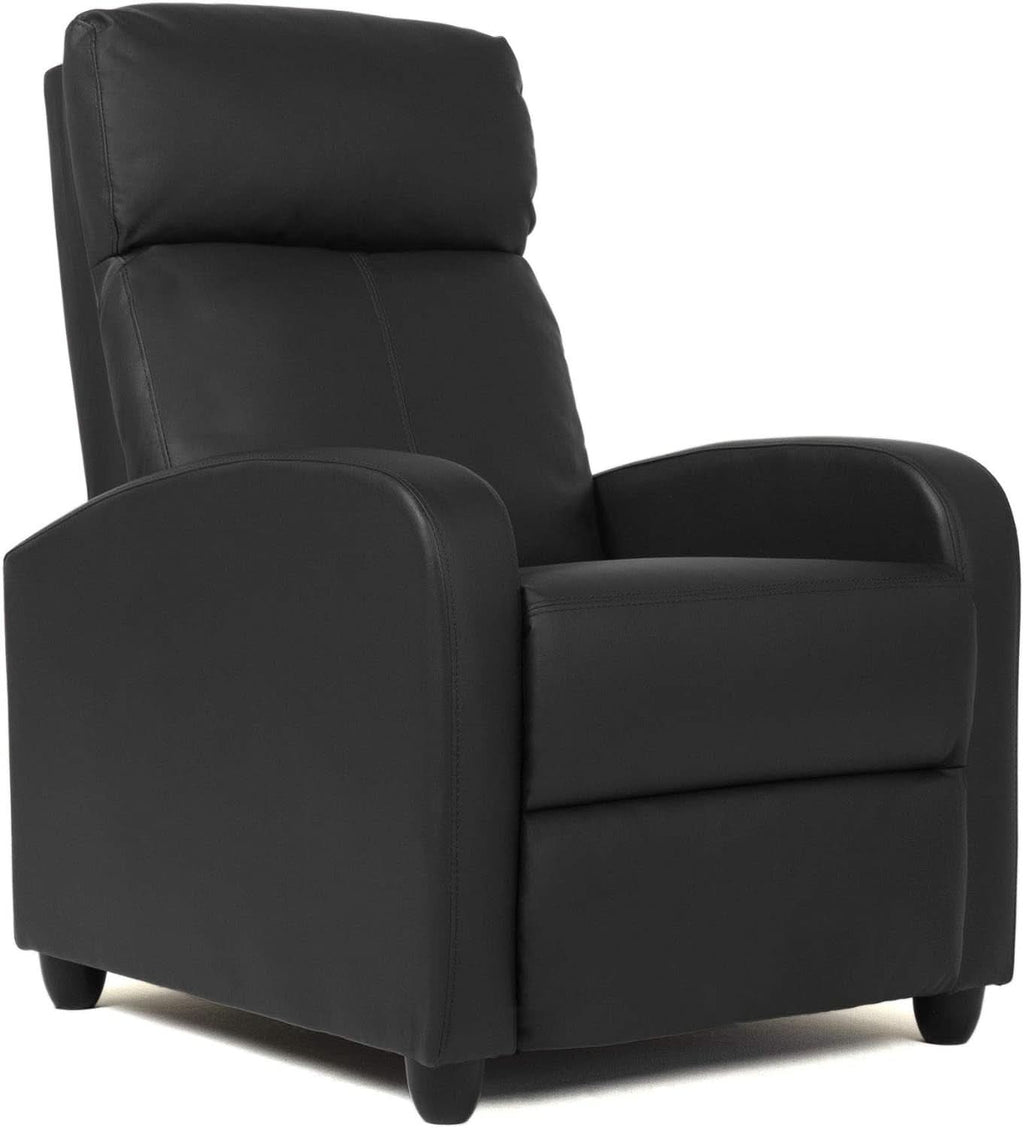 Brown Recliner Chair With Lumbar Support And Plush Comfort