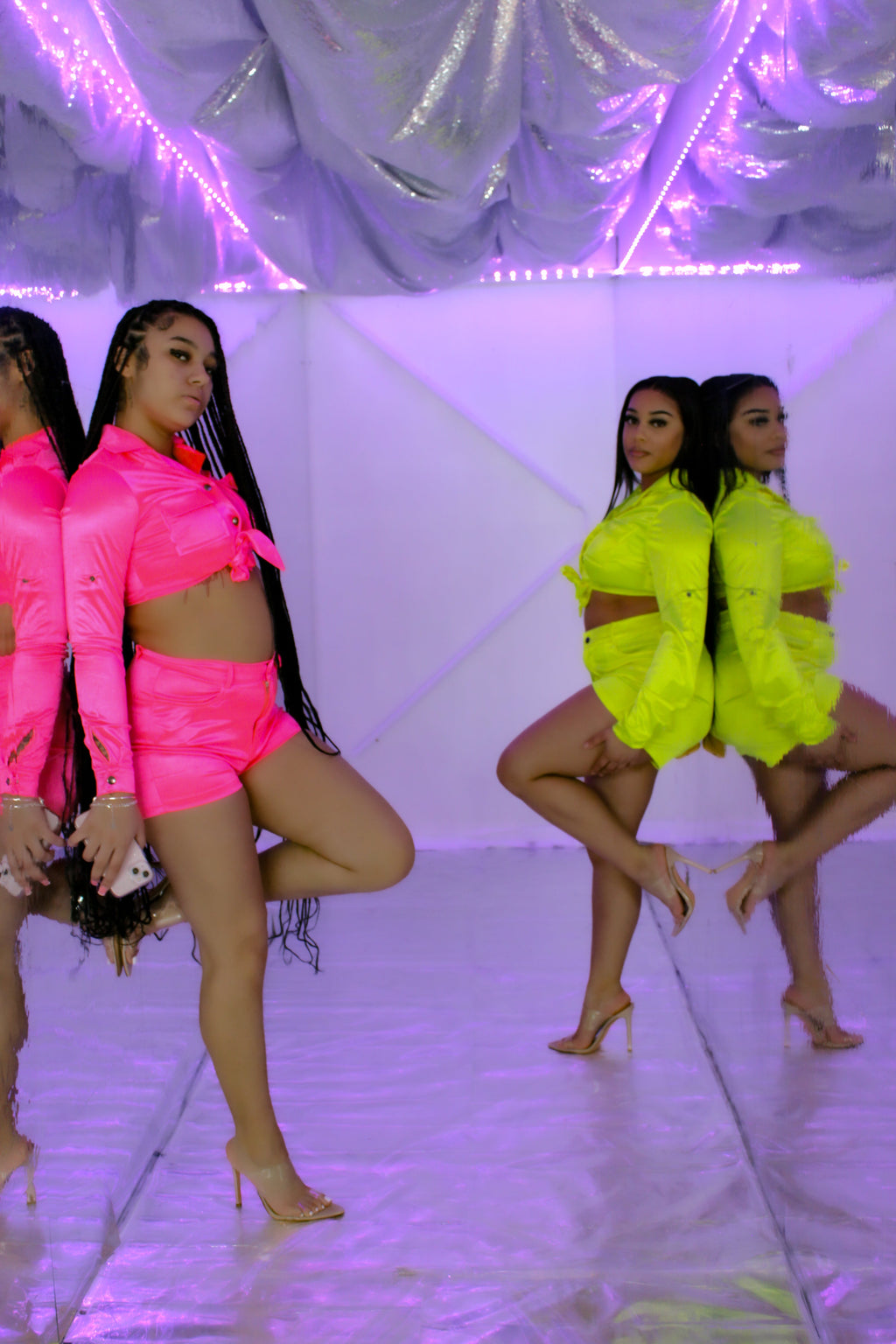 Glow Getter Two-Piece Short Set