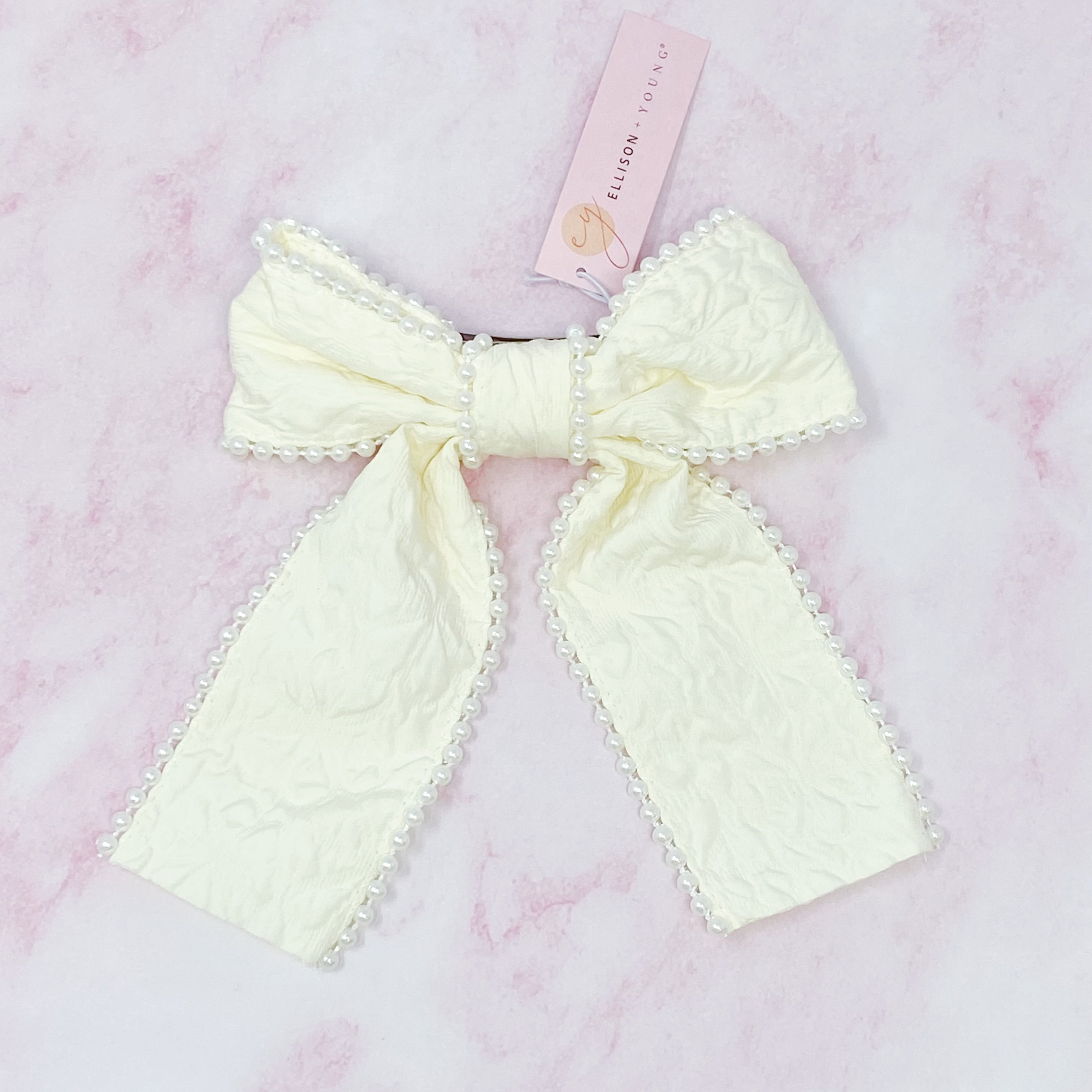 Palace Pearl Embellished Hair Barrette