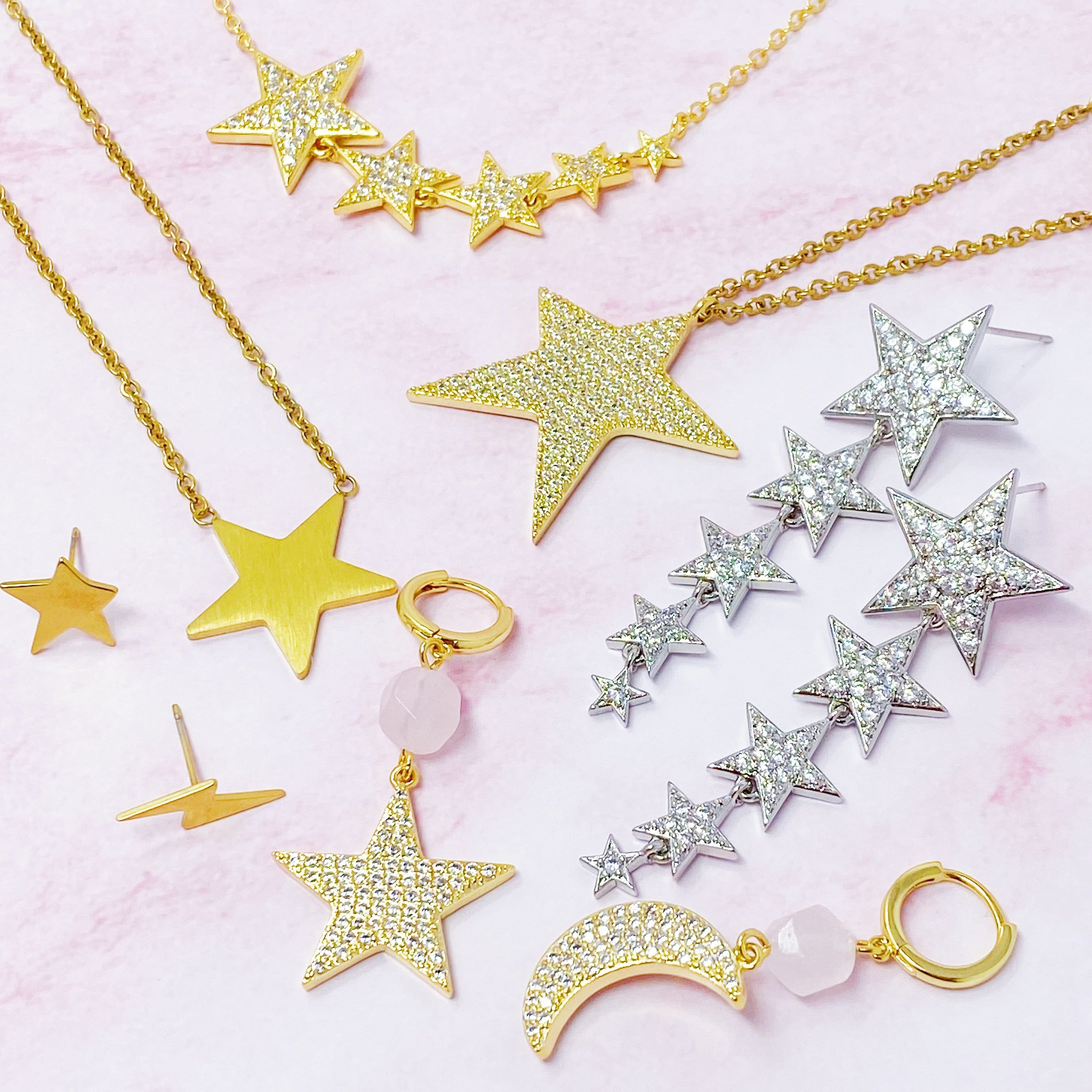 Love The Sky Stud Earrings Set