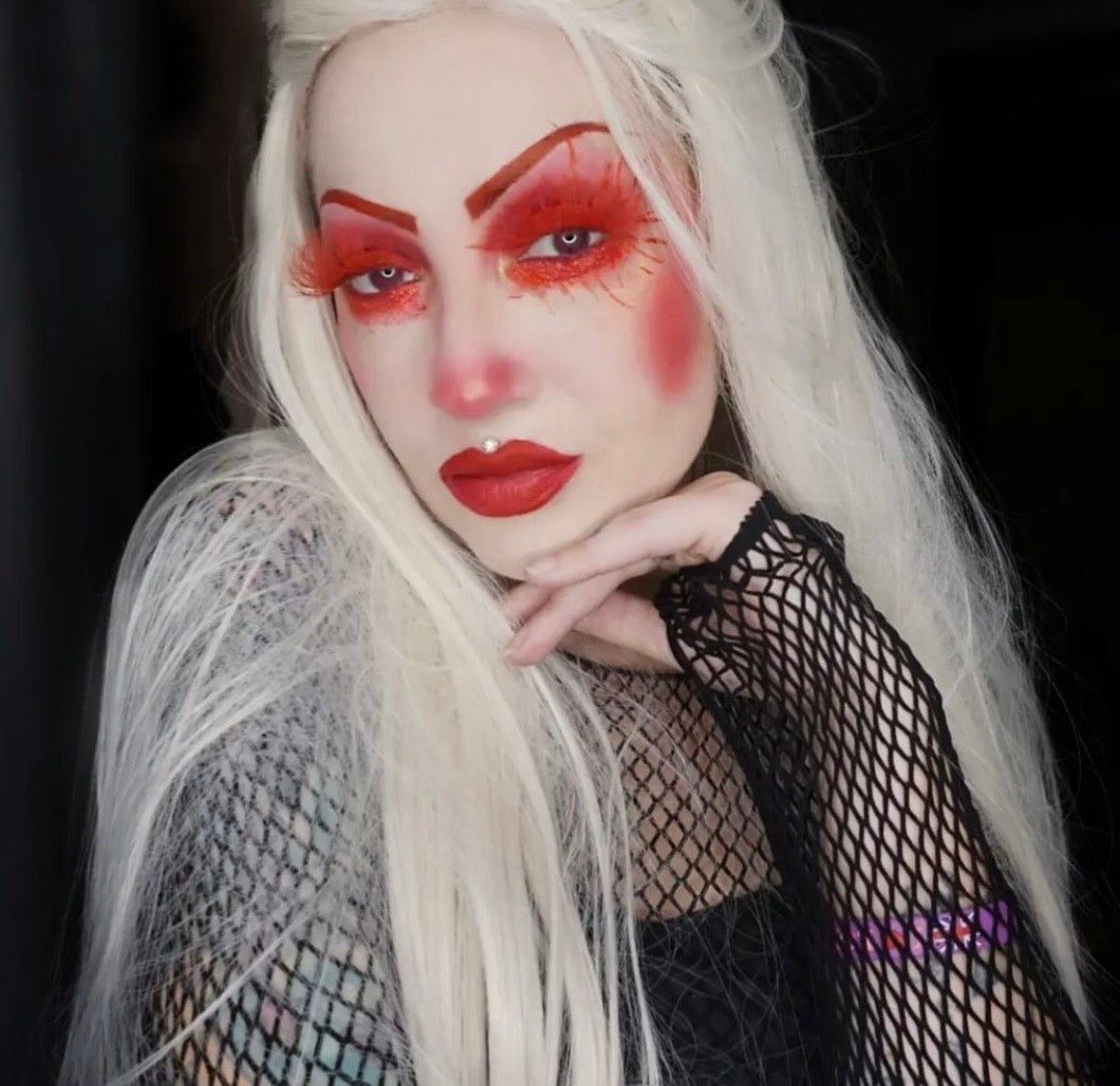 *BLOOD $$$*(Red) DreamDoll COLOR Lashes!