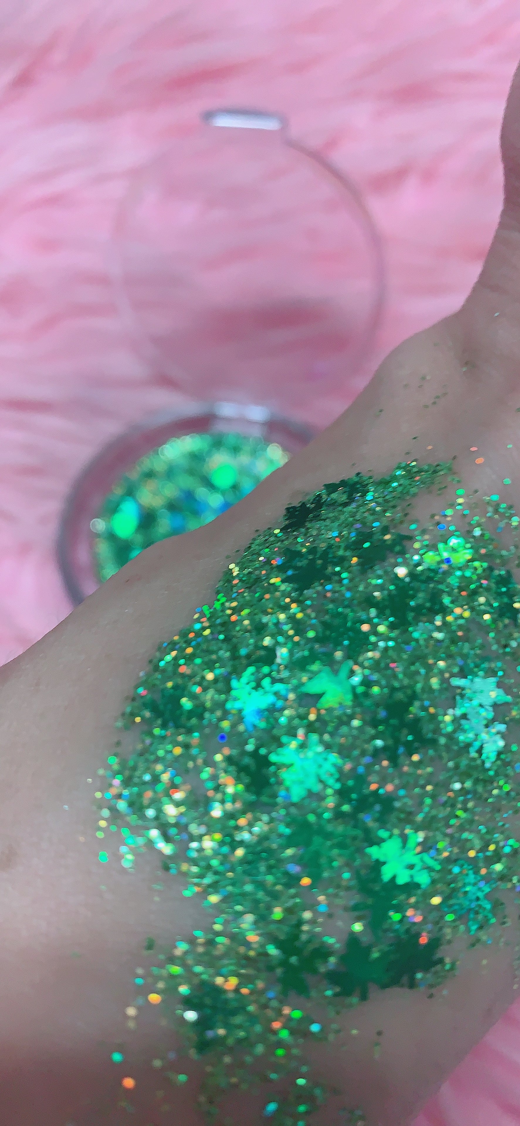 420 GLITTER HIGHLIGHTER (36 mm or 59 mm HUGE!!)