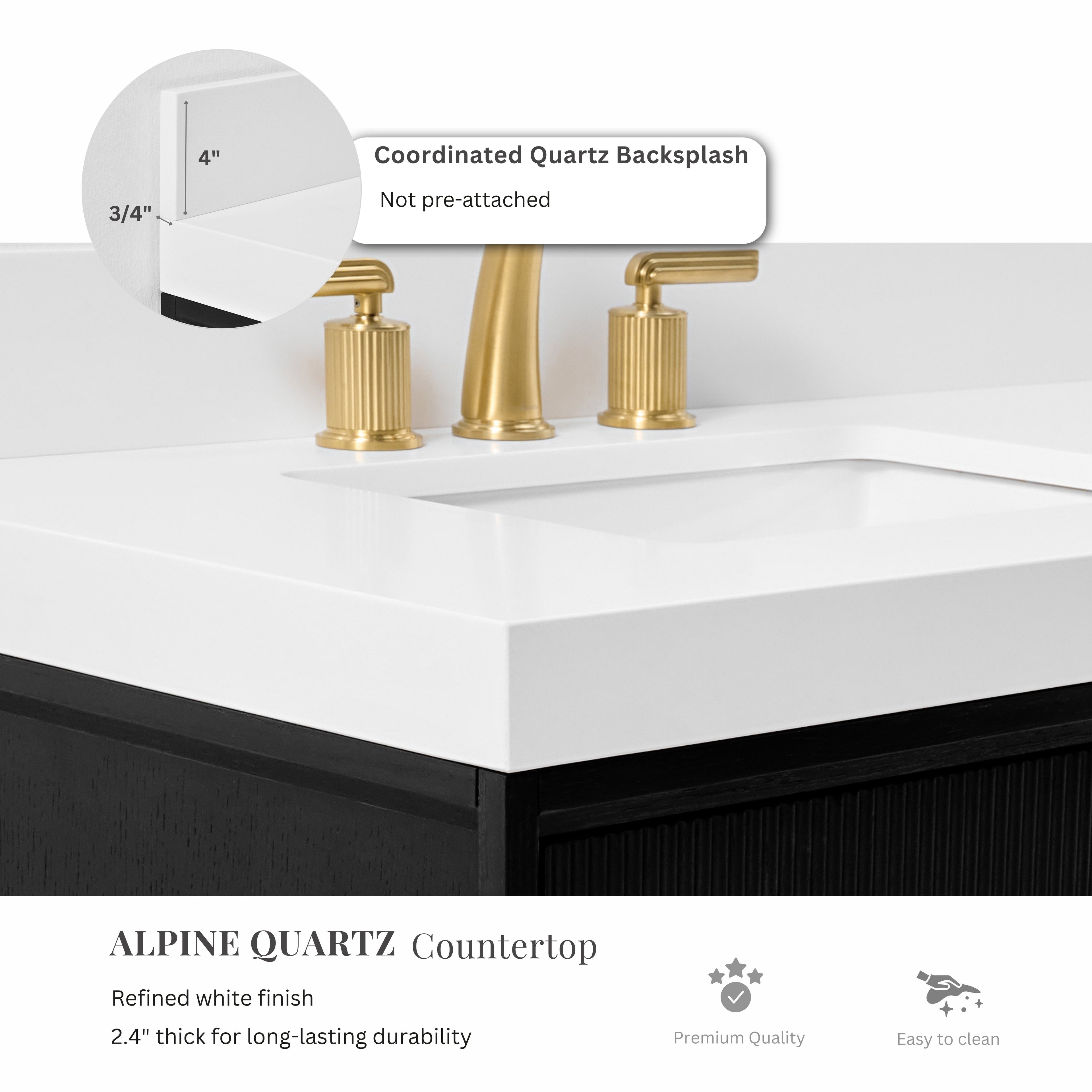 Momo 84" Bath Vanity Set