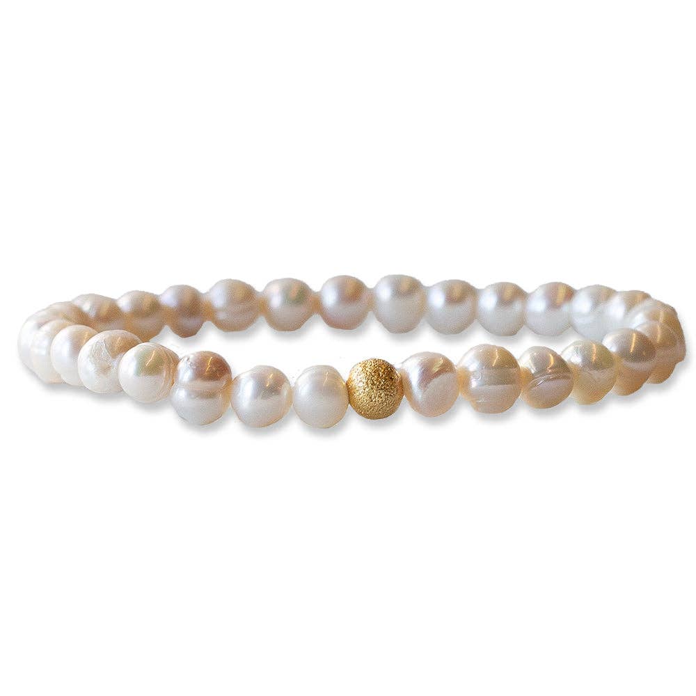 Freshwater Pearl Bracelet, 10mm
