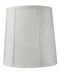14"W x 15"H Softback Drum Shade Textured Oatmeal Fabric