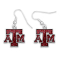 Texas A&M Aggies  Game Day Glitter Earrings