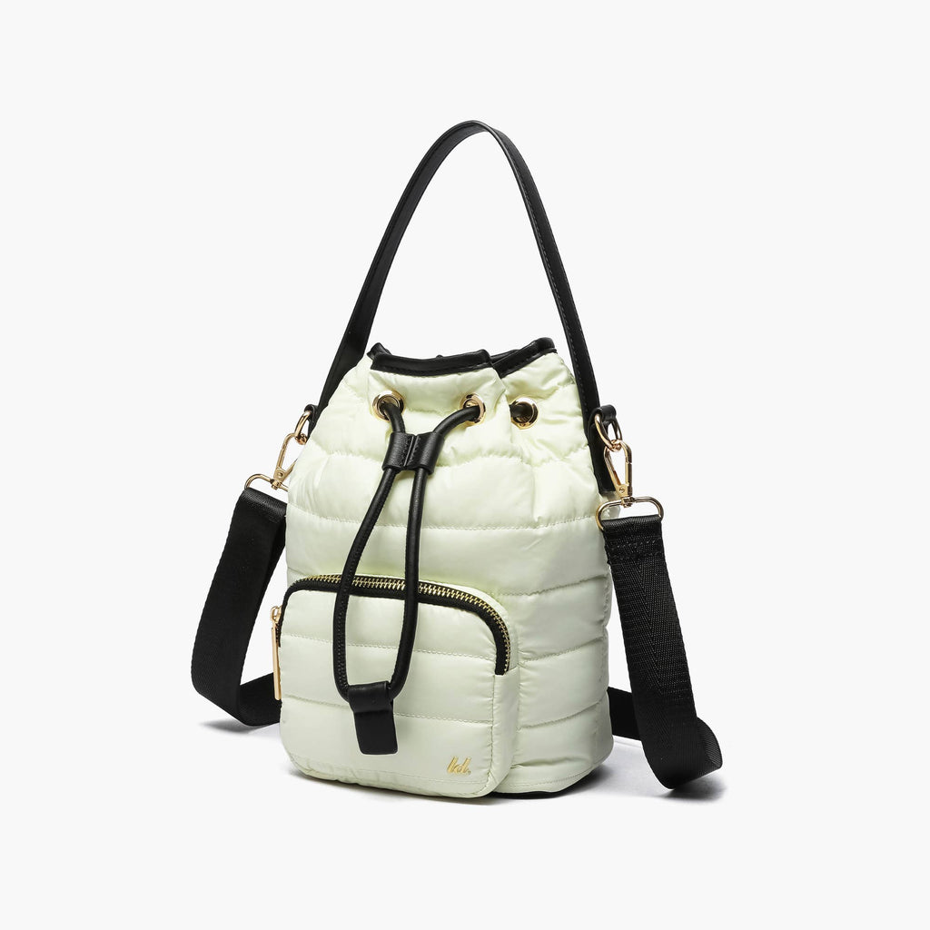 Lucky Puffer Mini Gift Bucket Crossbody Bag