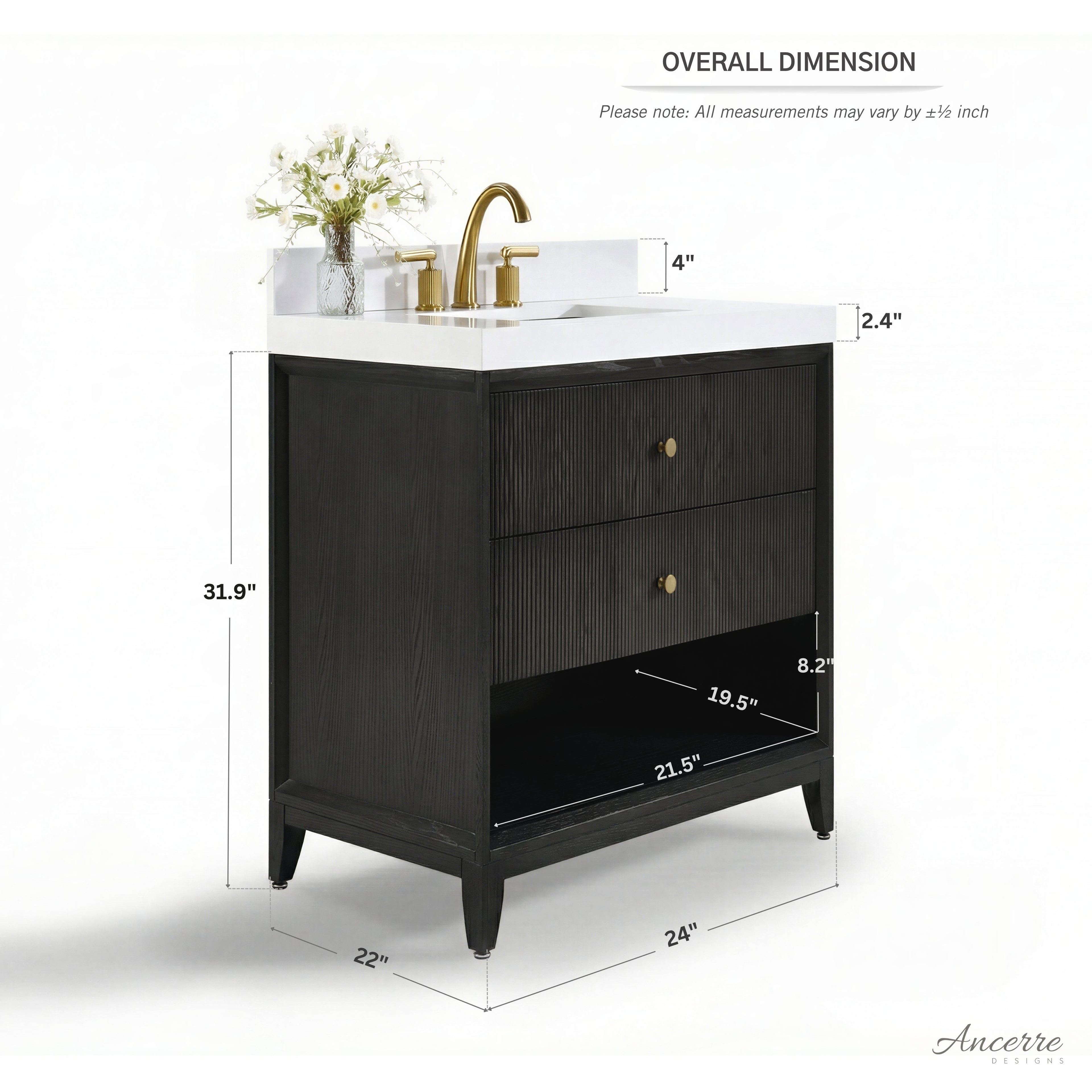 Momo 24" Bath Vanity Set
