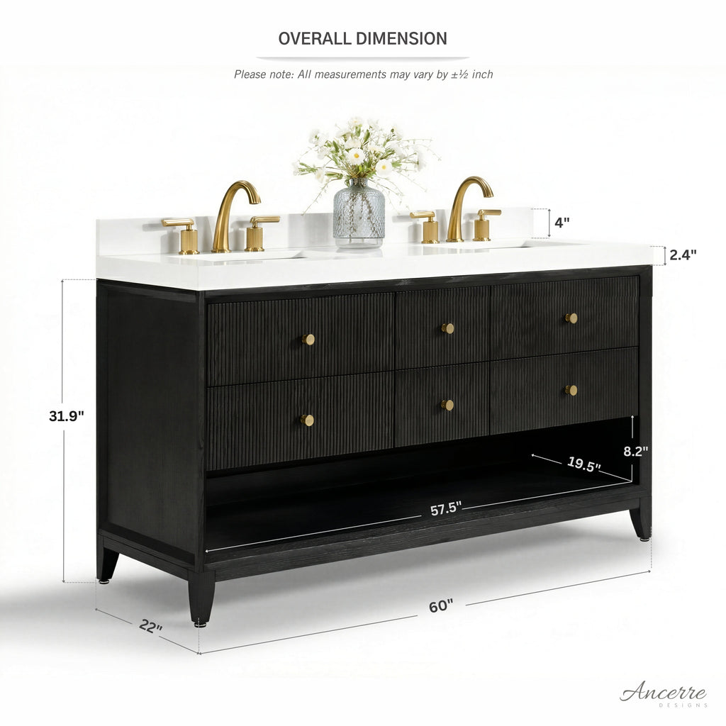Momo 60" Bath Vanity Set