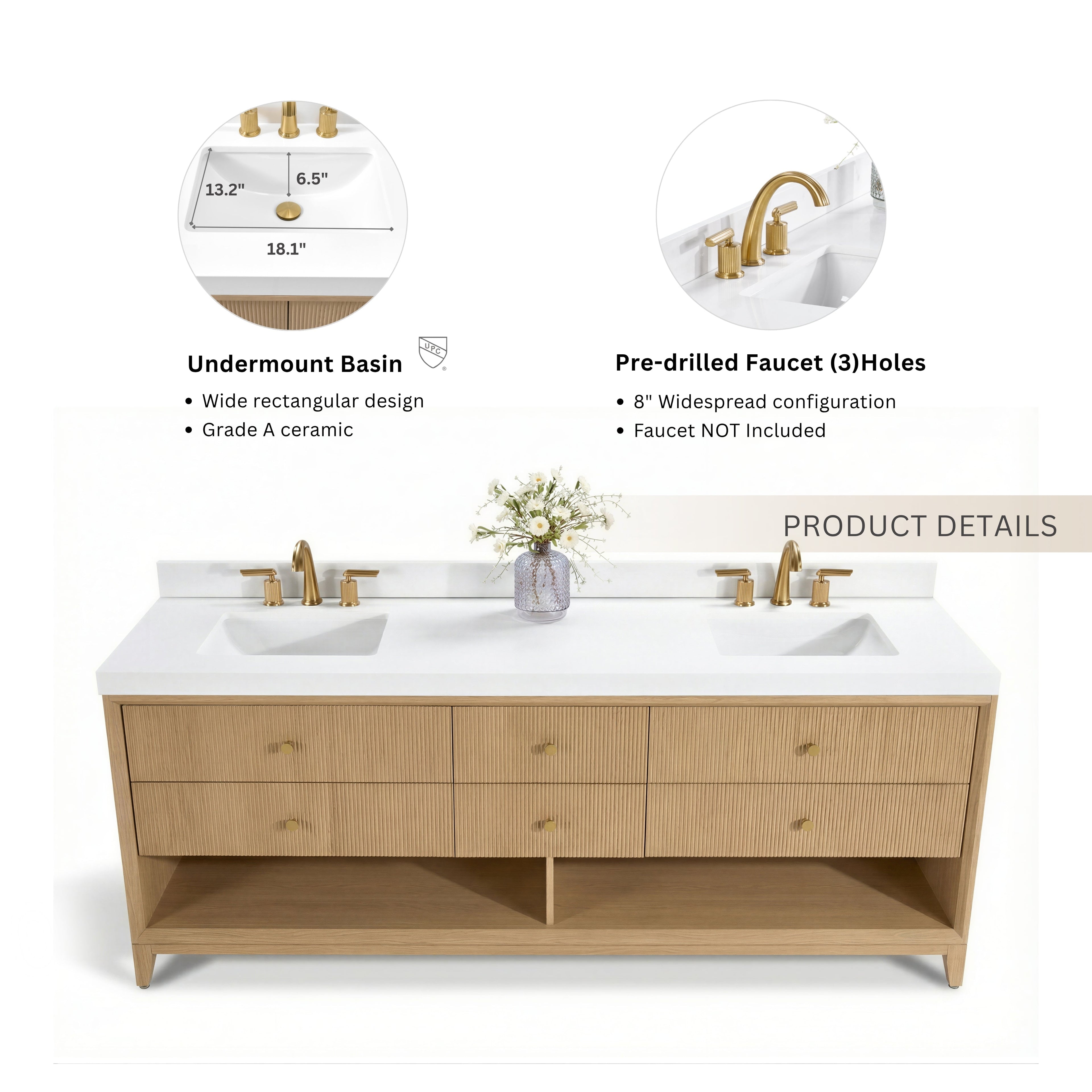 Momo 72" Bath Vanity Set