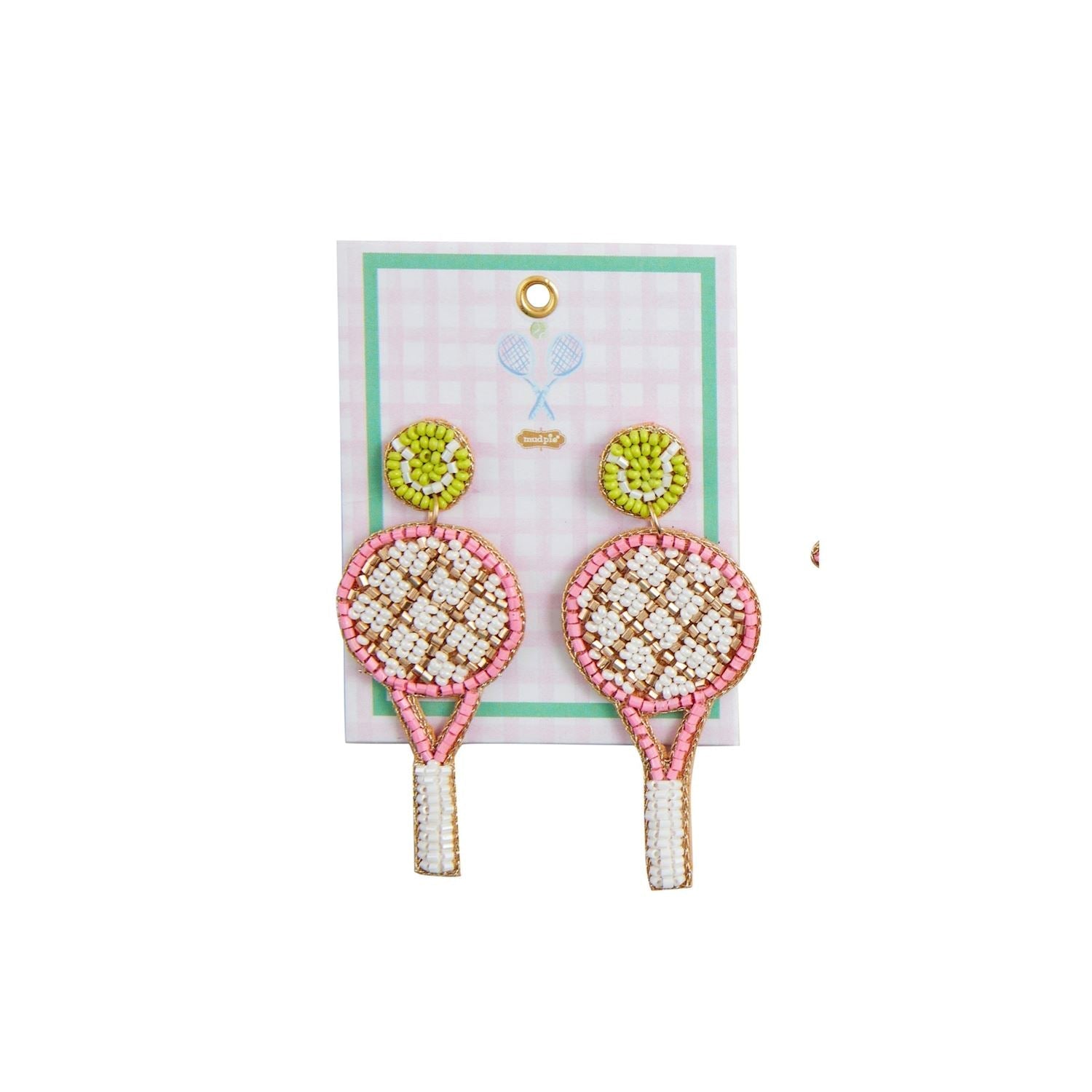 Tennis Beaded Earring