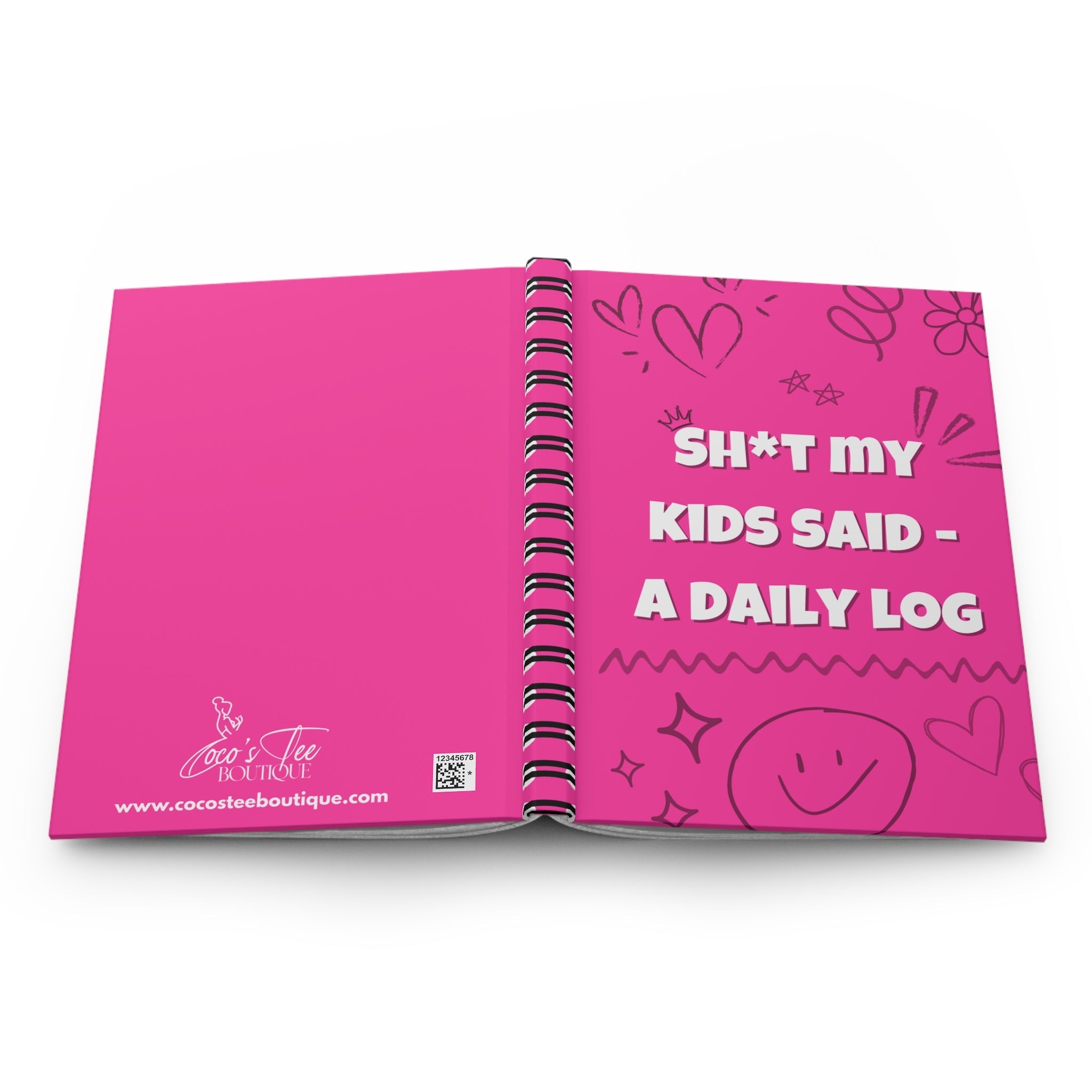 Sh*t My Kids Said – Hot Pink Daily Log Journal