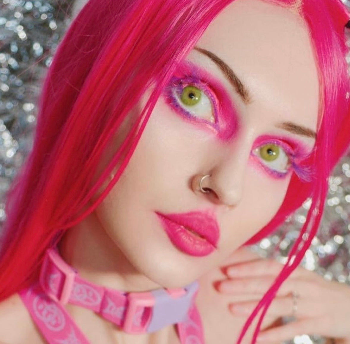 *BARBIE-LICIOUS* (Pink) DreamDoll COLOR Lashes !