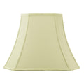 16"W x 12"H Square Cut Corner Lamp Shade Eggshell