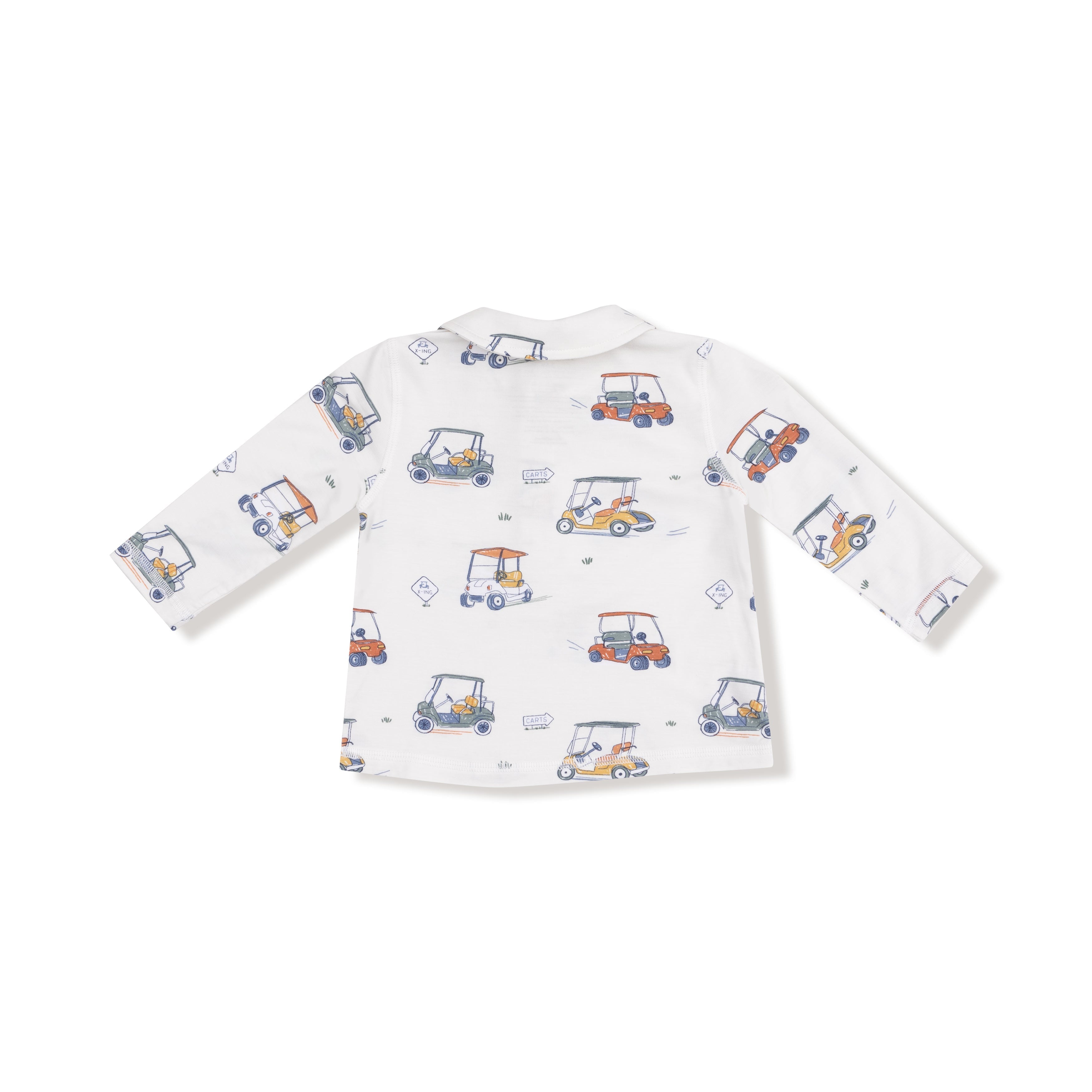 Zooming Golf Carts - Polo with Cargo Pants