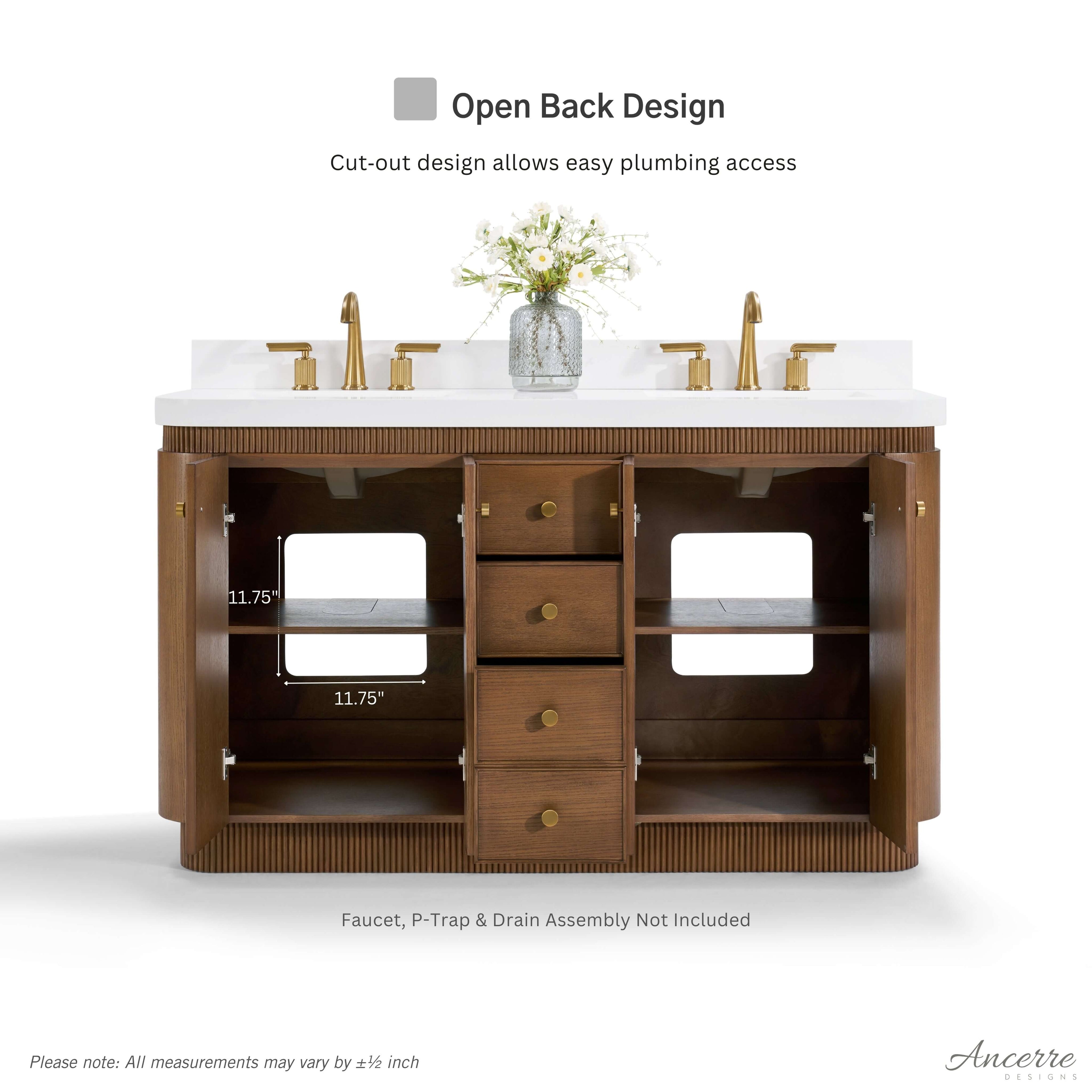Aston 60" Bath Vanity Set