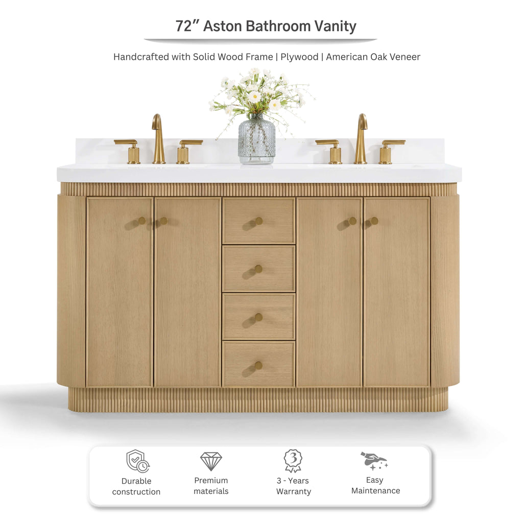 Aston 72" Bath Vanity Set
