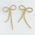 Adorable Shine Bow Earrings