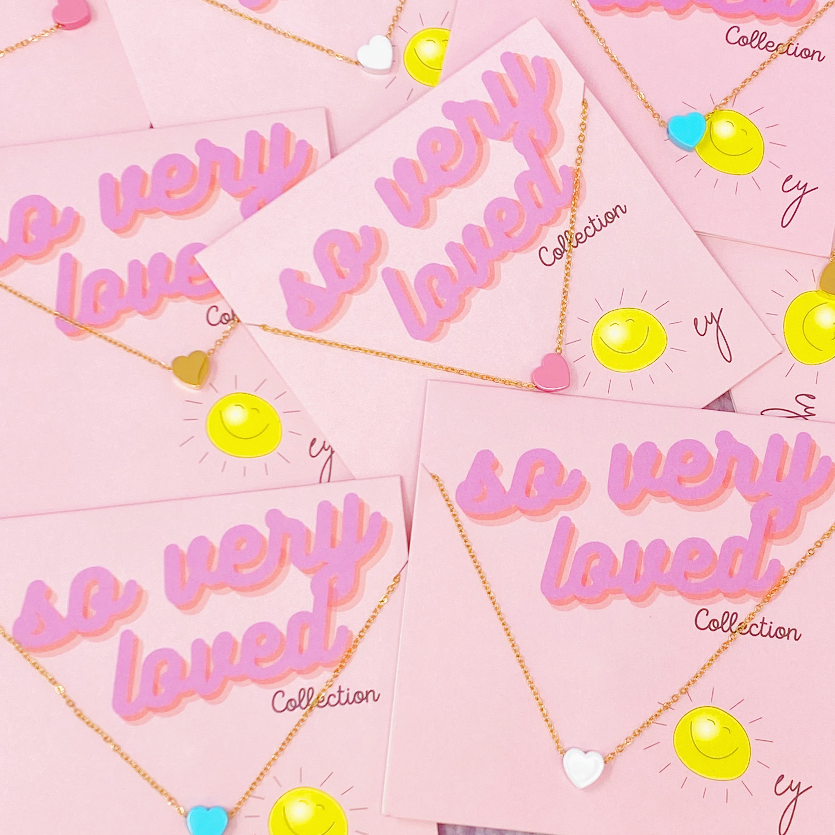 So Very Loved Heart Necklace – Waterproof Gold Chain