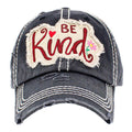BE Kind Message Vintage Baseball Cap