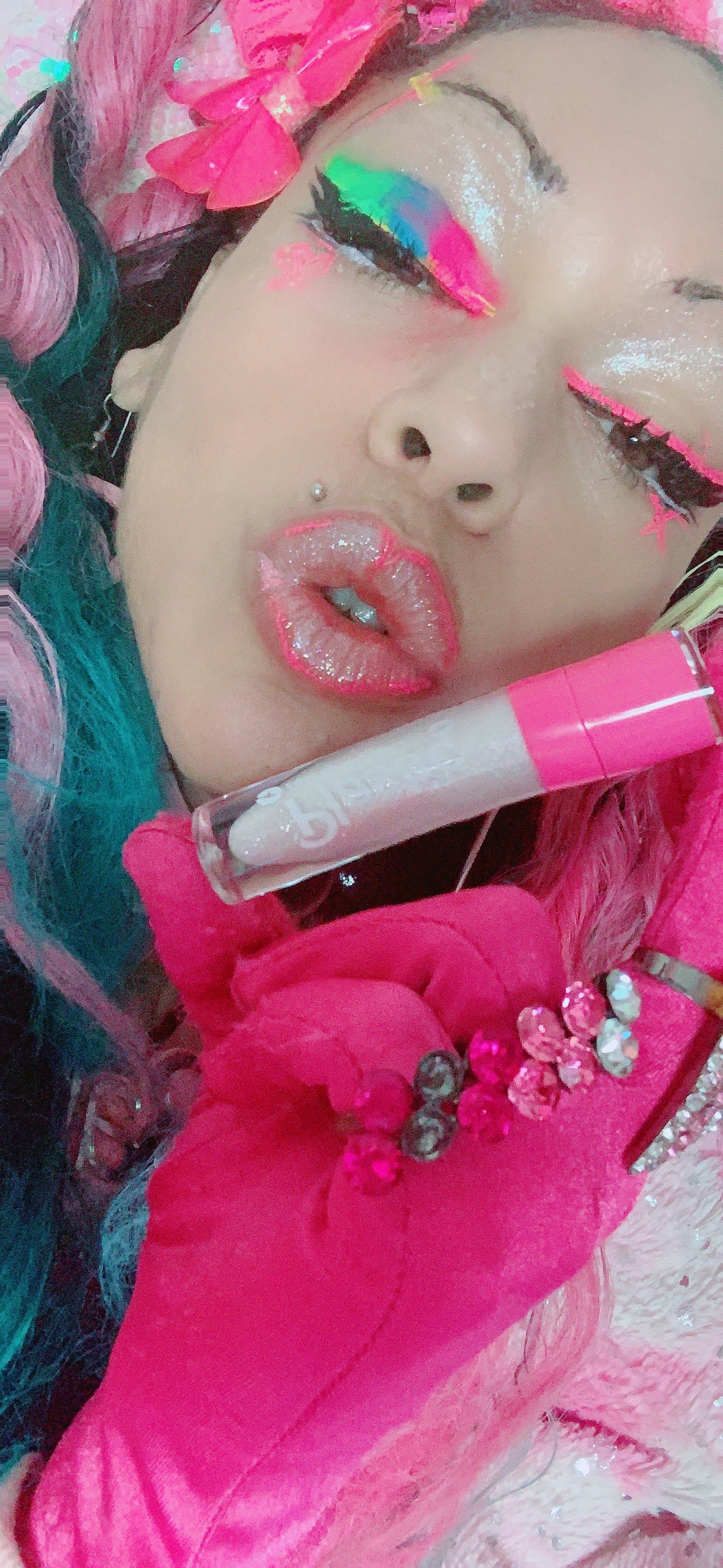 *DOLLFACE DIAMOND$* "PLASTIC" Explicitly SEXY Lip Gloss