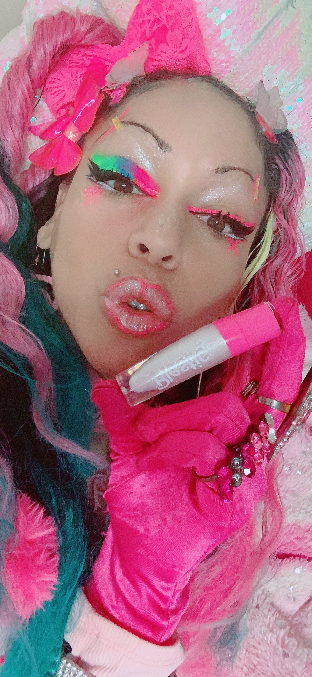*DOLLFACE DIAMOND$* "PLASTIC" Explicitly SEXY Lip Gloss