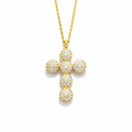 Dainty Sparkle Cross Necklace