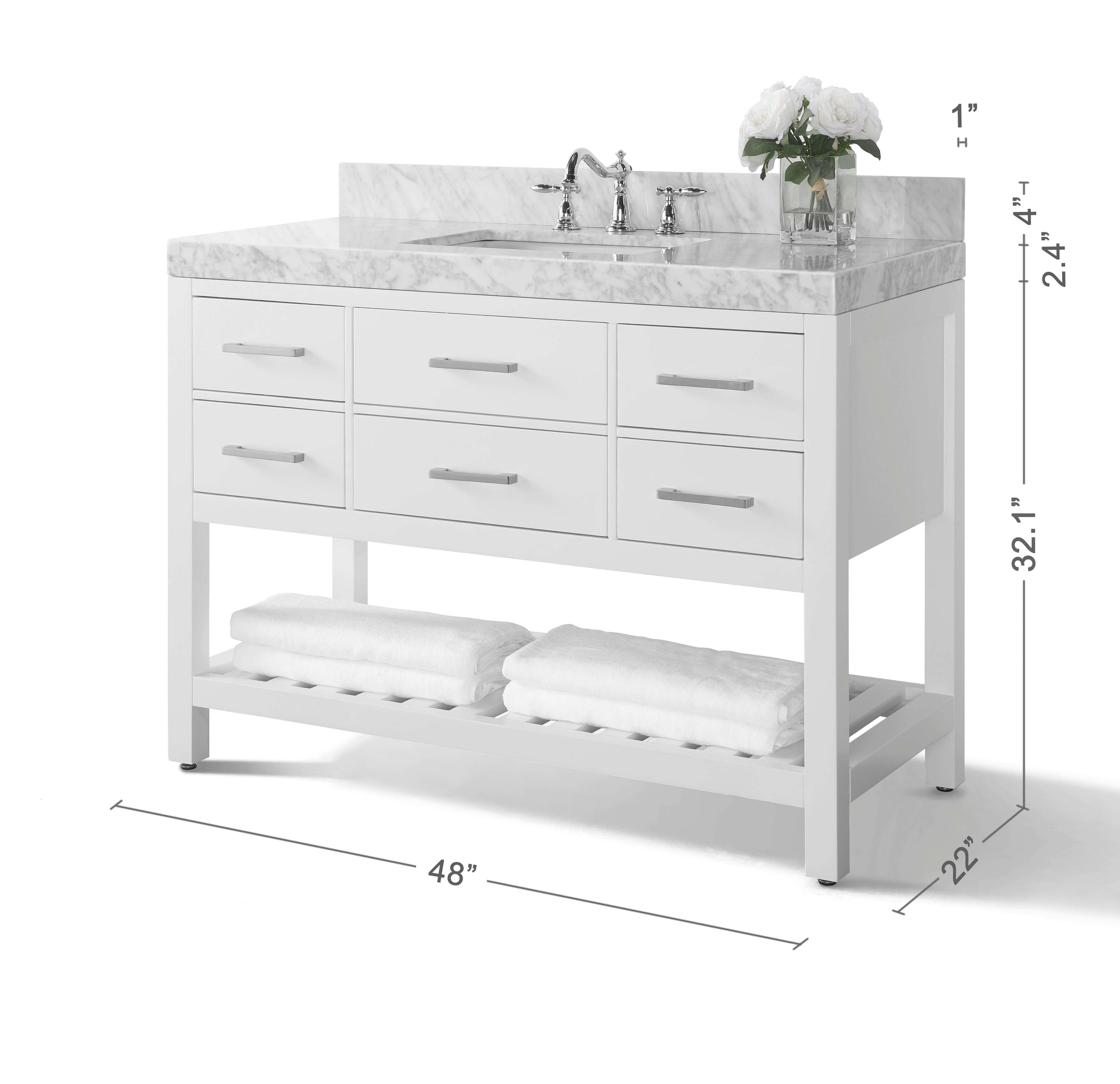 Elizabeth 48" Bath Vanity Set
