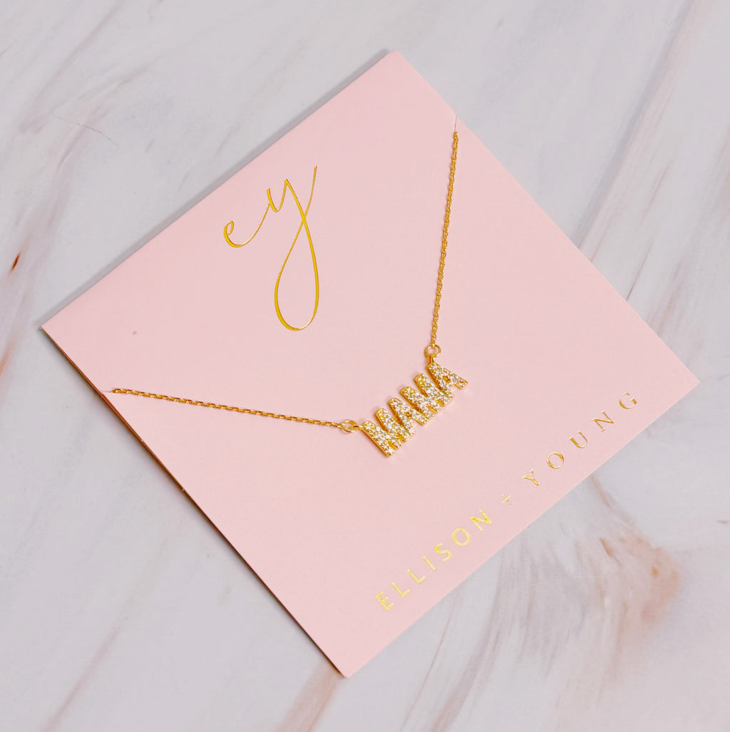 Shiny Mama Necklace