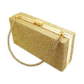 Bling Rectangle Evening Tote Clutch Crossbody Bag