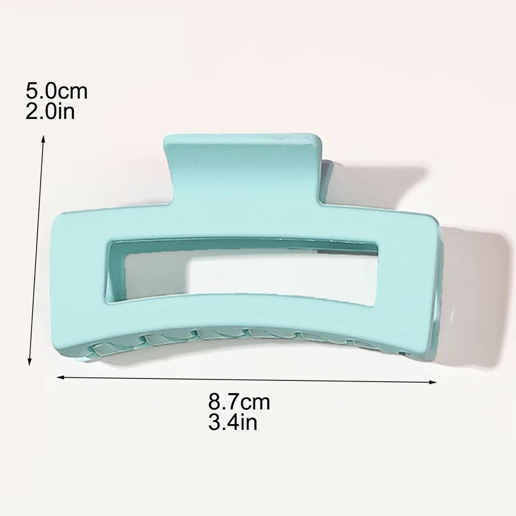 Red Matte Hair Clip