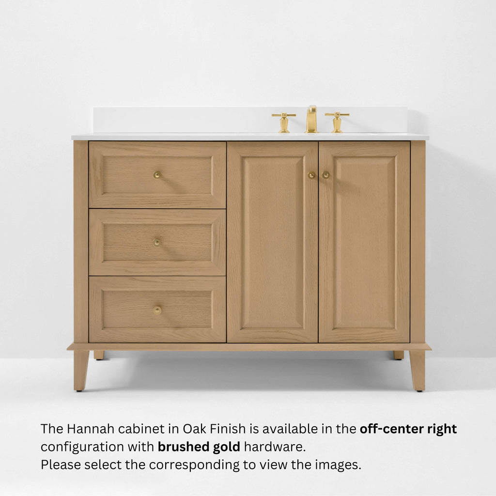 Hannah 48"  Bath Vanity Set