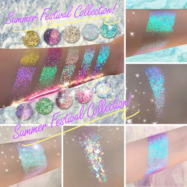MINTY WATERLILY *LMT EDT* Summer Festival Pressed Glitter
