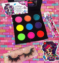 ISSA MOOD!! 9 PC MINI *BLACKLIGHT* NEON PALETTE