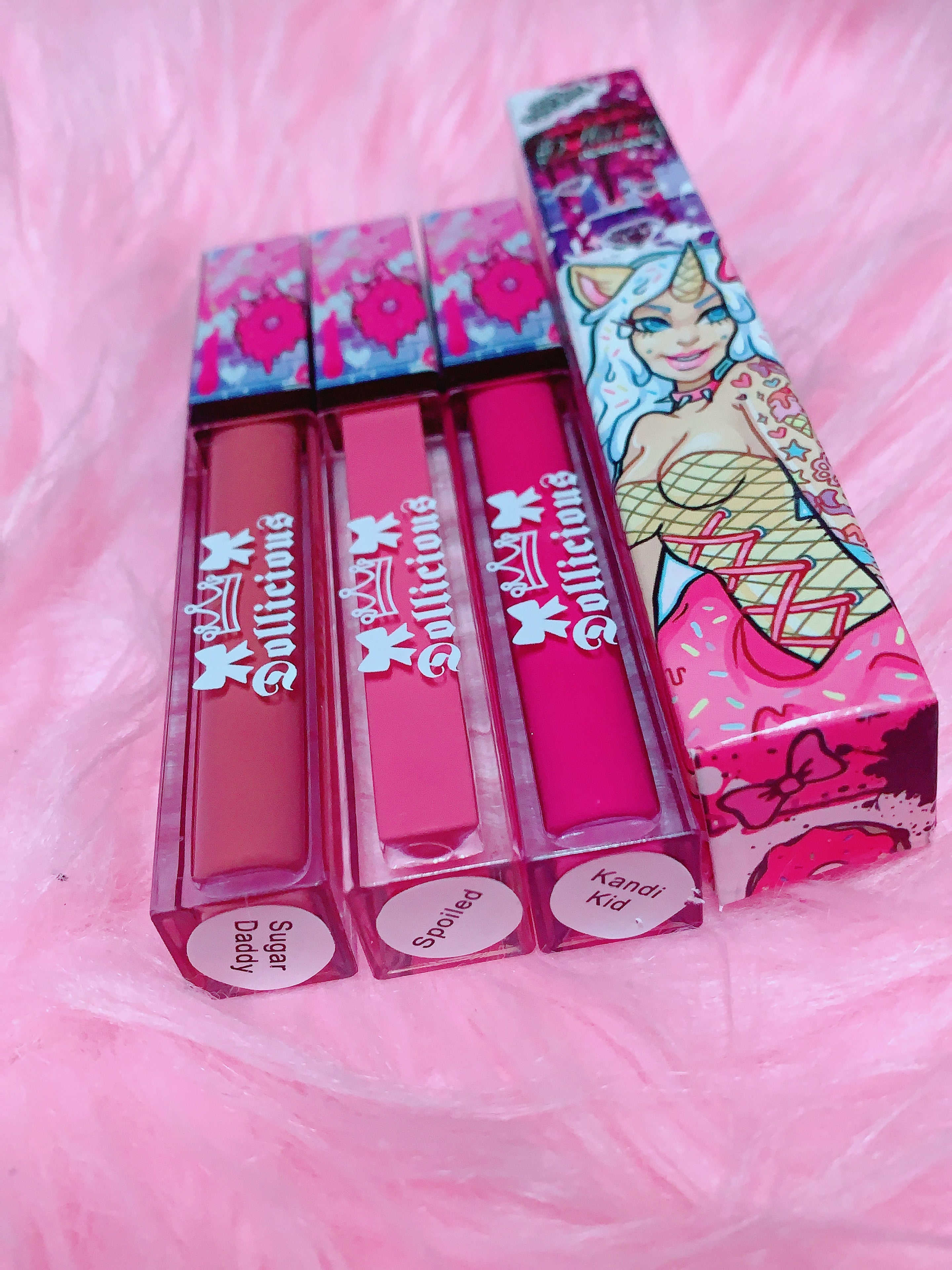 The "PINKS!!" DOLLICIOUS MATTE Liquid Lipstick