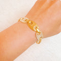 Majestic Paved Bit Bracelet