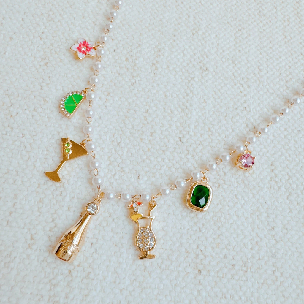 Let's Celebrate Multi Charm Necklace