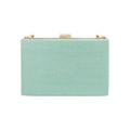 Shimmery Rectangle Evening Clutch Crossbody Bag