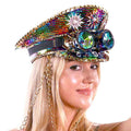 Golden Fisherman Rainbow Goggle Hat