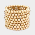 8PCS Pearl Stack Stretch Bracelets