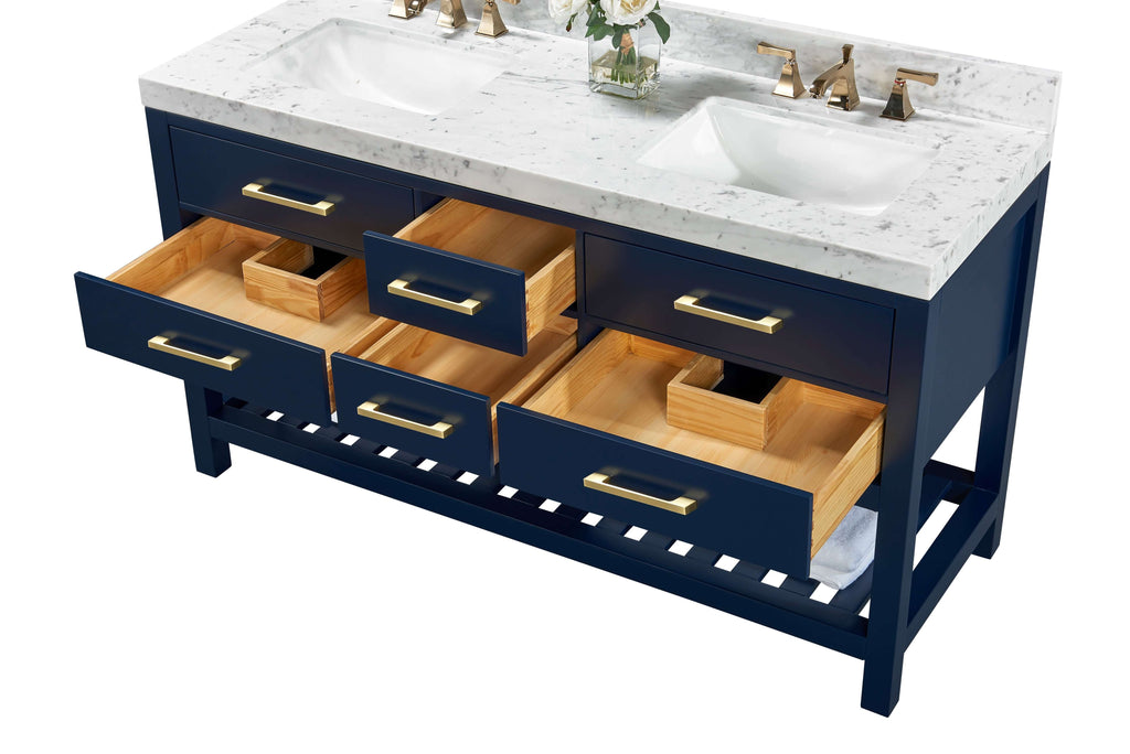 Elizabeth 60" Bath Vanity Set