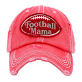 Football Mama Vintage Baseball Cap