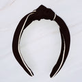 Piped Border Preppy Headband