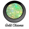 "GOLD CHROME!" Single Pressed Glitter Palette
