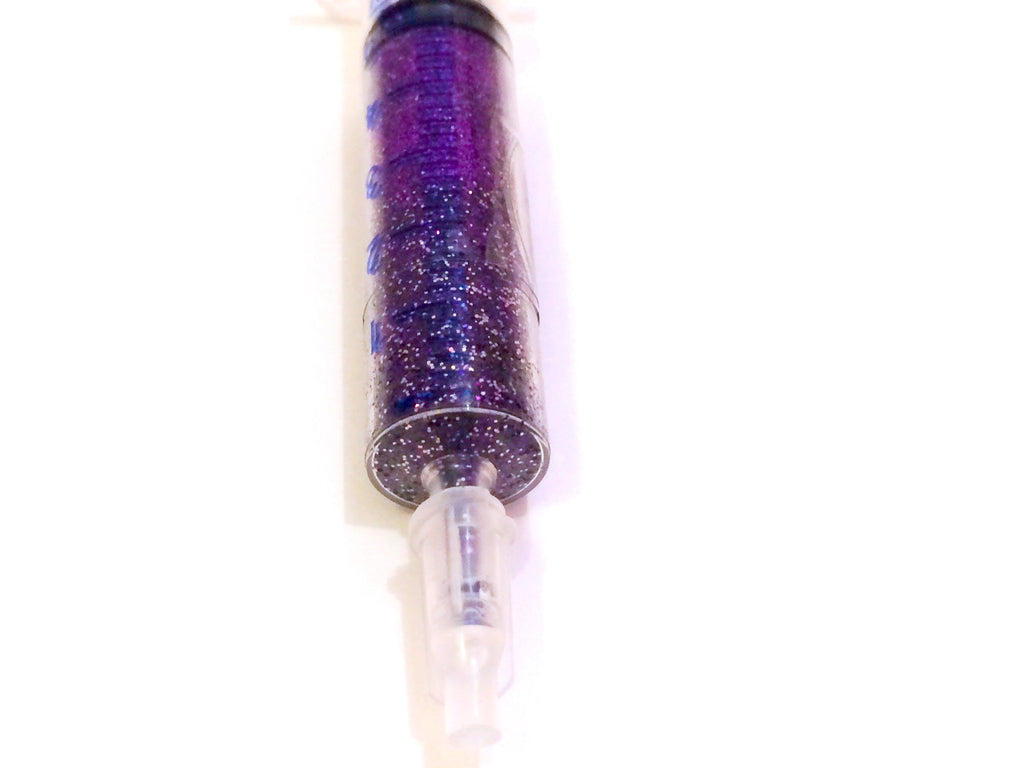 PURPLE DAHLIA GlamDoll Glitter Syringe