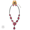 Western stone concho necklace set